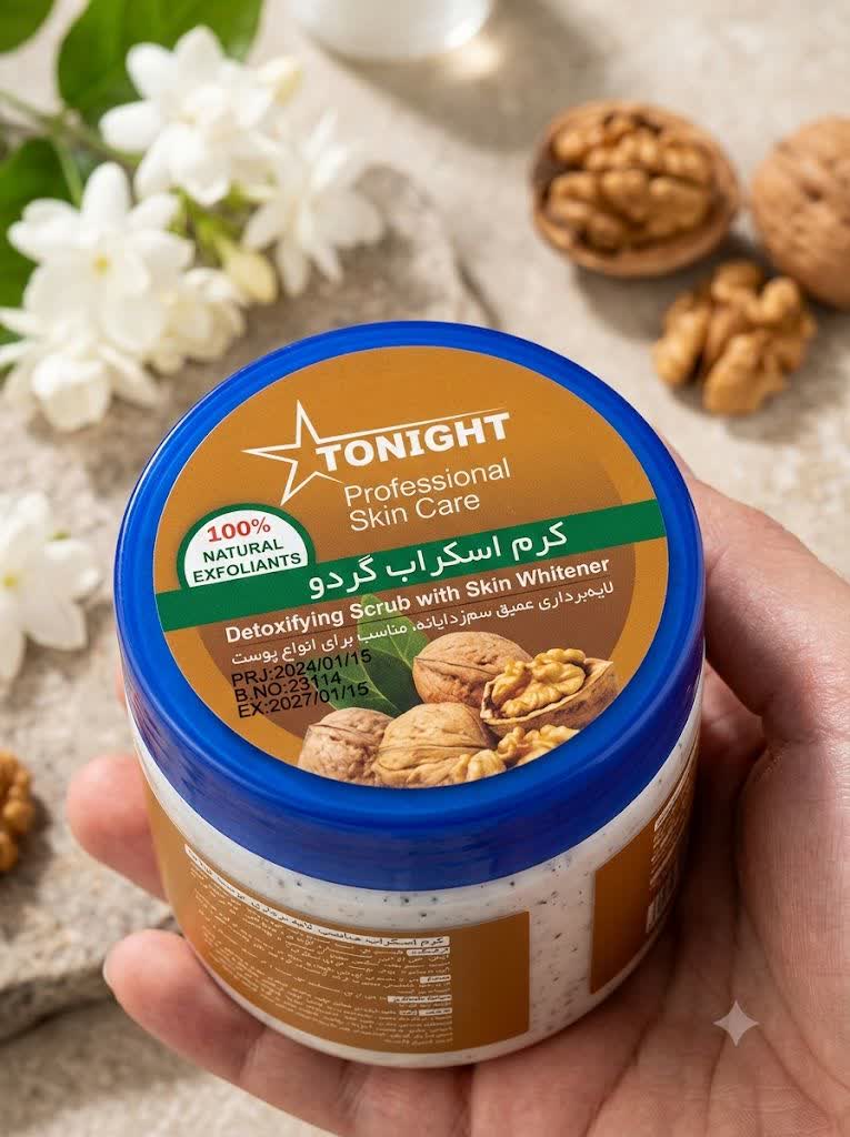 اسکراب لایه بردار صورت تونایت گردو